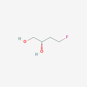 molecular formula C4H9FO2 B2772474 (2S)-4-Fluorobutane-1,2-diol CAS No. 2580092-74-4