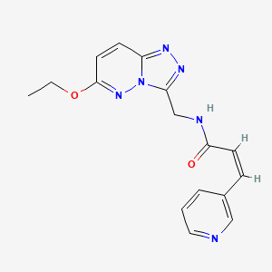 (Z)-N-((6-ethoxy-[1,2,4]triazolo[4,3-b]pyridazin-3-yl)methyl)-3-(pyridin-3-yl)acrylamide
