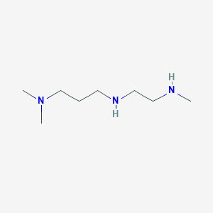 molecular formula C8H21N3 B2772615 N',N'-二甲基-N-[2-(甲基氨基)乙基]丙烷-1,3-二胺 CAS No. 1211452-85-5