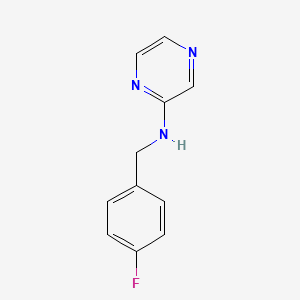 N-(4-fluorobenzyl)-2-pyrazinamine
