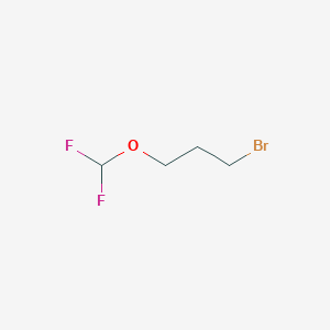 molecular formula C4H7BrF2O B2772806 1-Bromo-3-(difluoromethoxy)propane CAS No. 2143942-14-5