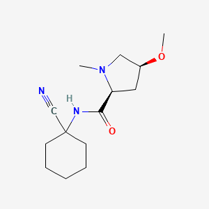 (2S,4S)-N-(1-Cyanocyclohexyl)-4-methoxy-1-methylpyrrolidine-2-carboxamide