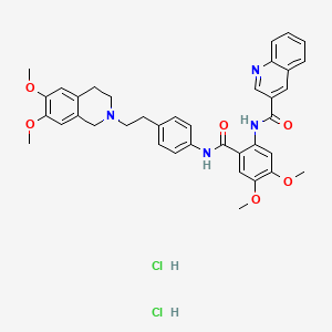 molecular formula C38H40Cl2N4O6 B2773074 Tariquidar二盐酸盐 CAS No. 1992047-62-7