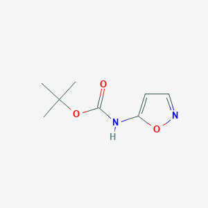 molecular formula C8H12N2O3 B2773079 tert-Butyl isoxazol-5-ylcarbamate CAS No. 1416354-29-4