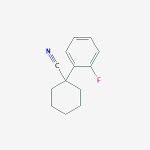 B027732 1-(2-Fluorophenyl)cyclohexanecarbonitrile CAS No. 106795-72-6