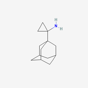 molecular formula C13H21N B2773206 1-(金刚烷-1-基)环丙胺 CAS No. 388095-21-4