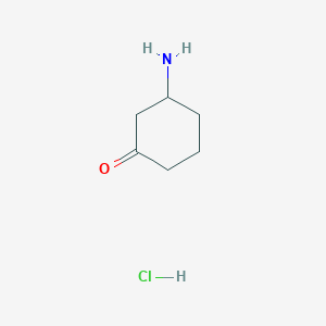 B2773235 3-Aminocyclohexanone hydrochloride CAS No. 149520-74-1; 1956309-56-0