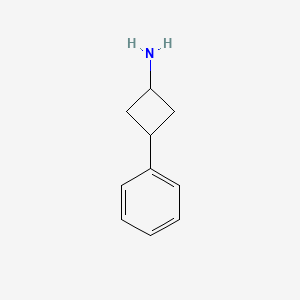 molecular formula C10H13N B2773254 3-苯基环丁烷-1-胺 CAS No. 1570-99-6