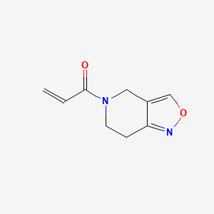 1-(6,7-Dihydro-4H-[1,2]oxazolo[4,3-c]pyridin-5-yl)prop-2-en-1-one