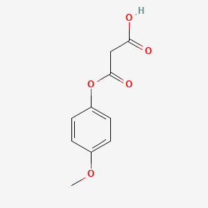 3-(4-Methoxyphenoxy)-3-oxopropanoic acid