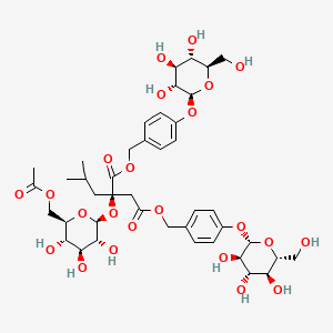 molecular formula C42H60O23 B2773362 三萜苷III CAS No. 899430-03-6
