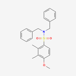 N,N-dibenzyl-4-methoxy-2,3-dimethylbenzenesulfonamide