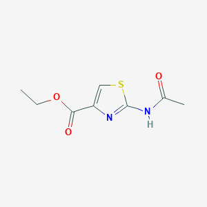 molecular formula C8H10N2O3S B2773442 Ethyl 2-(acetylamino)-1,3-thiazole-4-carboxylate CAS No. 92819-12-0