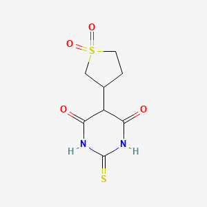5-(1,1-dioxidotetrahydrothien-3-yl)-2-thioxodihydropyrimidine-4,6(1H,5H)-dione