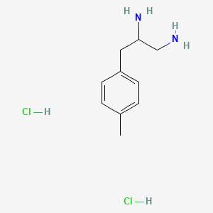 3-(4-Methylphenyl)propane-1,2-diamine;dihydrochloride