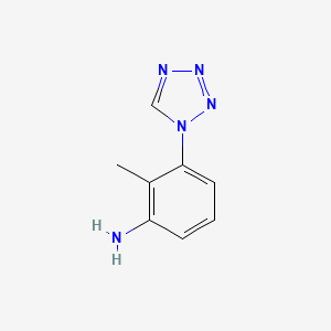 2-methyl-3-(1H-1,2,3,4-tetrazol-1-yl)aniline
