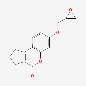 7-(oxiran-2-ylmethoxy)-2,3-dihydrocyclopenta[c]chromen-4(1H)-one