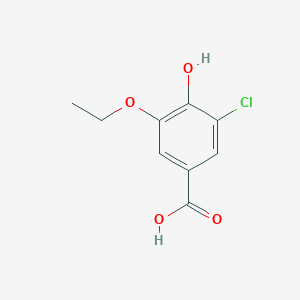 3-Chloro-5-ethoxy-4-hydroxybenzoic acid
