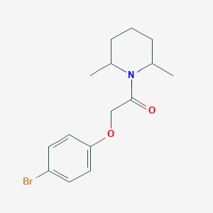 2-(4-Bromophenoxy)-1-(2,6-dimethylpiperidin-1-yl)ethanone