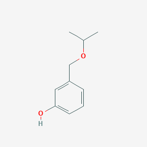 molecular formula C10H14O2 B2773610 3-[(Propan-2-yloxy)methyl]phenol CAS No. 1344687-72-4