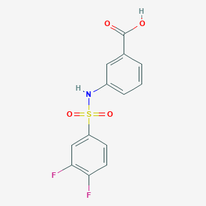 3-(3,4-Difluorobenzenesulfonamido)benzoic acid