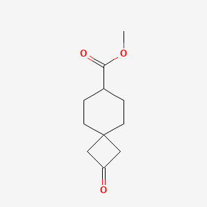 B2773783 Methyl 2-oxospiro[3.5]nonane-7-carboxylate CAS No. 2248281-16-3