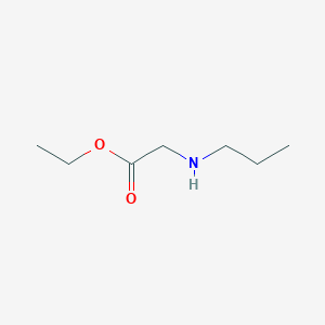 molecular formula C7H15NO2 B2773857 Ethyl 2-(propylamino)acetate CAS No. 40693-96-7
