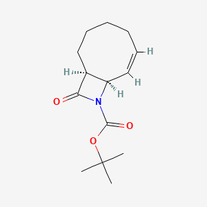 tert-butyl (1S,6Z,8R)-10-oxo-9-azabicyclo[6.2.0]dec-6-ene-9-carboxylate
