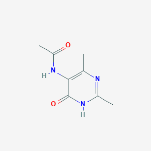 molecular formula C8H11N3O2 B2773881 N-(2,6-二甲基-4-氧代-1H-嘧啶-5-基)乙酰胺 CAS No. 51245-61-5