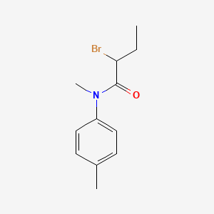 2-bromo-N-methyl-N-(4-methylphenyl)butanamide