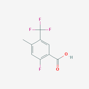 2-Fluoro-4-methyl-5-(trifluoromethyl)benzoic acid