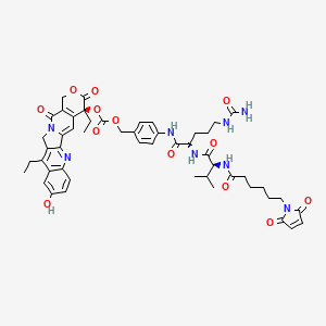molecular formula C51H58N8O13 B2773932 Mc-VC-PAB-SN38 CAS No. 1801838-28-7