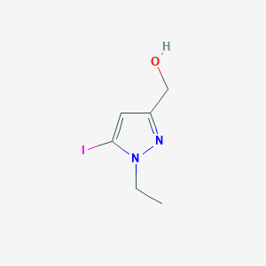(1-Ethyl-5-iodopyrazol-3-yl)methanol