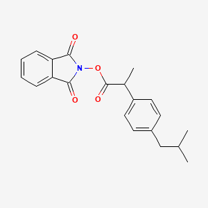 (1,3-Dioxoisoindolin-2-yl) 2-(4-isobutylphenyl)propanoate