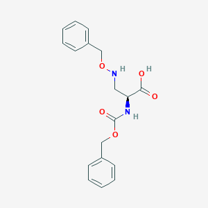 B027740 3-[(Benzyloxy)amino]-N-[(benzyloxy)carbonyl]-L-alanine CAS No. 337368-14-6