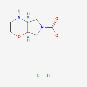 cis-Tert-butyl hexahydropyrrolo[3,4-b][1,4]oxazine-6(2h)-carboxylate hcl