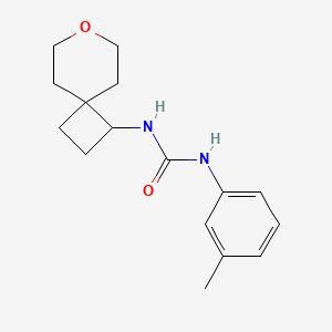 1-(7-Oxaspiro[3.5]nonan-1-yl)-3-(m-tolyl)urea
