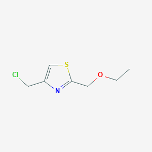 4-(Chloromethyl)-2-(ethoxymethyl)-1,3-thiazole