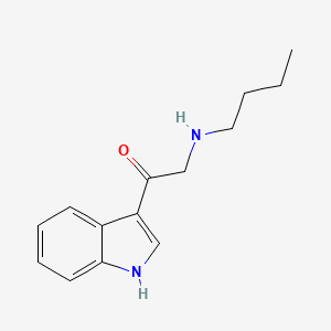 2-(butylamino)-1-(1H-indol-3-yl)ethanone