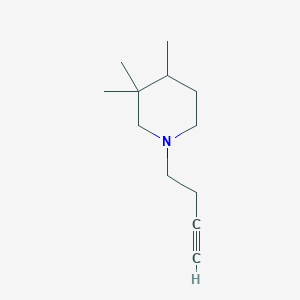 1-But-3-ynyl-3,3,4-trimethylpiperidine