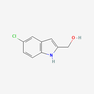 molecular formula C9H8ClNO B2774249 (5-chloro-1H-indol-2-yl)methanol CAS No. 53590-47-9