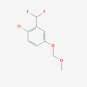 1-Bromo-2-(difluoromethyl)-4-(methoxymethoxy)benzene