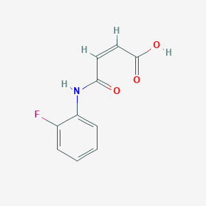 (Z)-4-(2-fluoroanilino)-4-oxobut-2-enoic acid