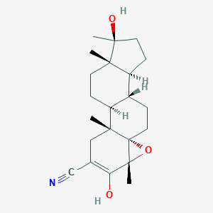 molecular formula C₂₂H₃₁NO₃ B027743 依泊司坦 CAS No. 80471-63-2