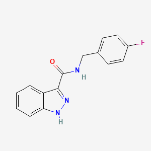 N-(4-fluorobenzyl)-1H-indazole-3-carboxamide
