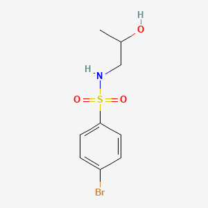 4-bromo-N-(2-hydroxypropyl)benzenesulfonamide
