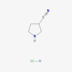 B2774335 Pyrrolidine-3-carbonitrile hydrochloride CAS No. 10603-53-9; 1187930-86-4