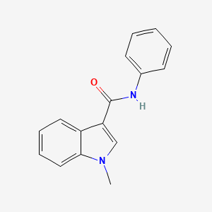 molecular formula C16H14N2O B2774350 1-Methyl-N-Phenyl-Indole-3-Carboxamide CAS No. 82414-31-1