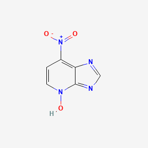 3H-Imidazo[4,5-b]pyridine, 7-nitro-, 4-oxide