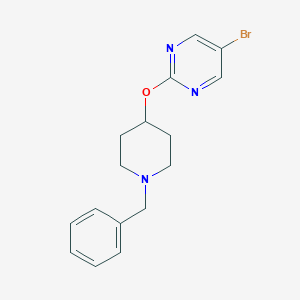 2-(1-Benzylpiperidin-4-yl)oxy-5-bromopyrimidine